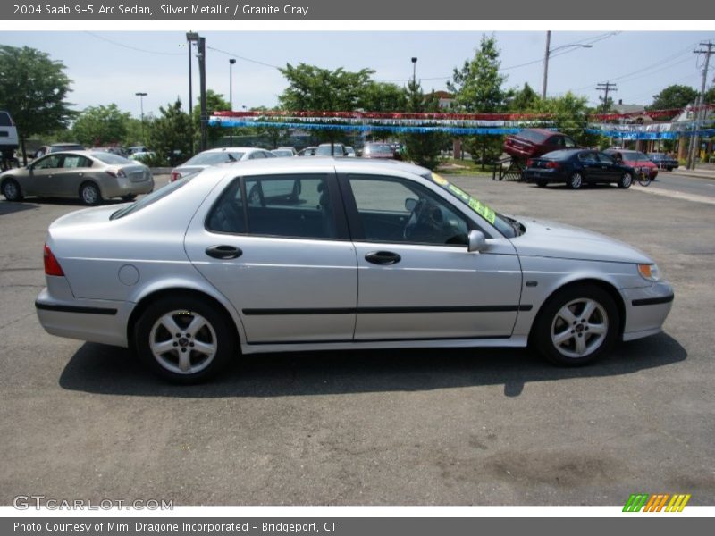 Silver Metallic / Granite Gray 2004 Saab 9-5 Arc Sedan