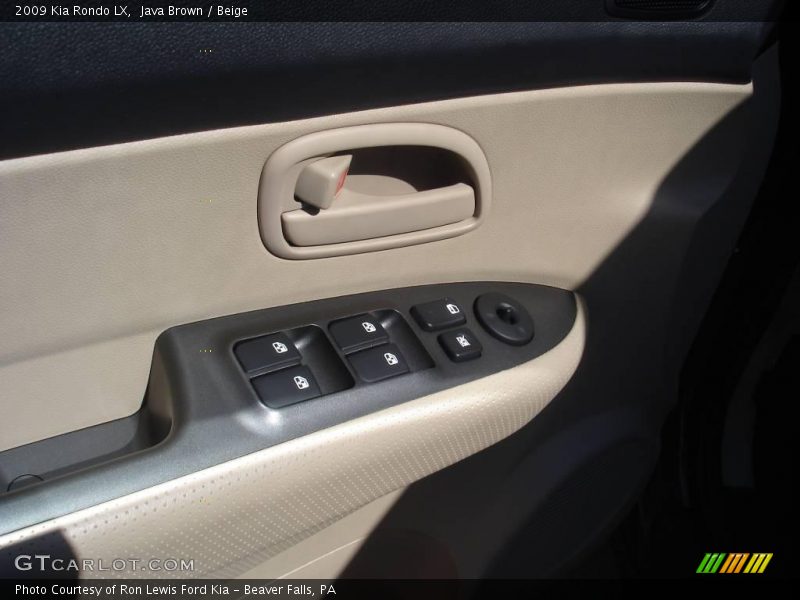 Java Brown / Beige 2009 Kia Rondo LX