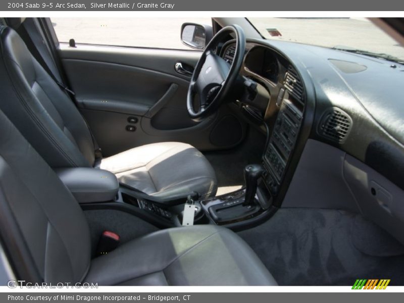 Silver Metallic / Granite Gray 2004 Saab 9-5 Arc Sedan