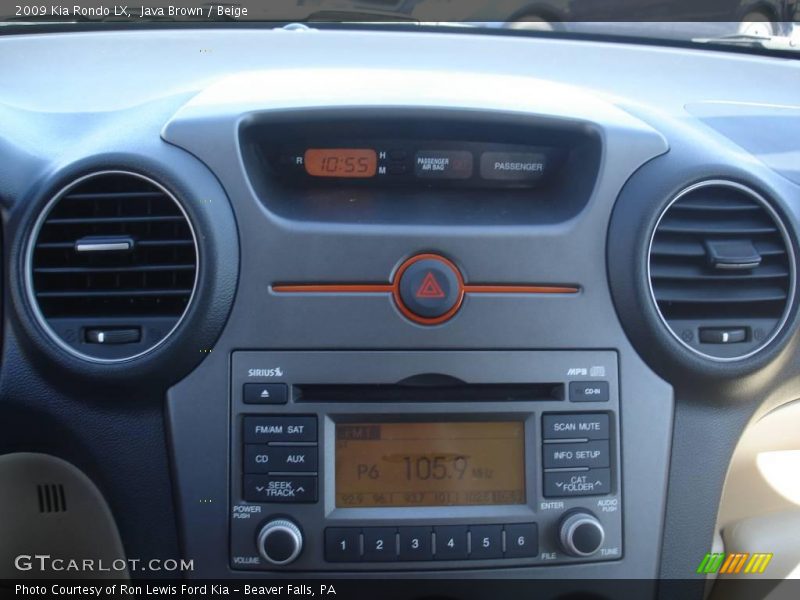 Java Brown / Beige 2009 Kia Rondo LX