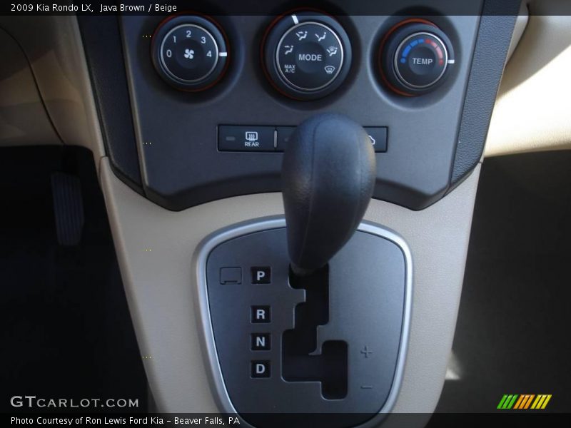 Java Brown / Beige 2009 Kia Rondo LX