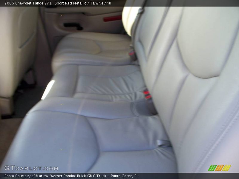 Sport Red Metallic / Tan/Neutral 2006 Chevrolet Tahoe Z71