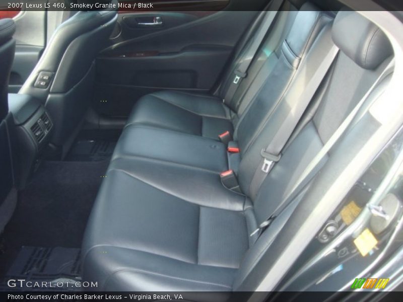 Smokey Granite Mica / Black 2007 Lexus LS 460