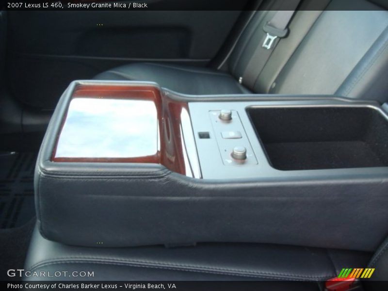 Smokey Granite Mica / Black 2007 Lexus LS 460