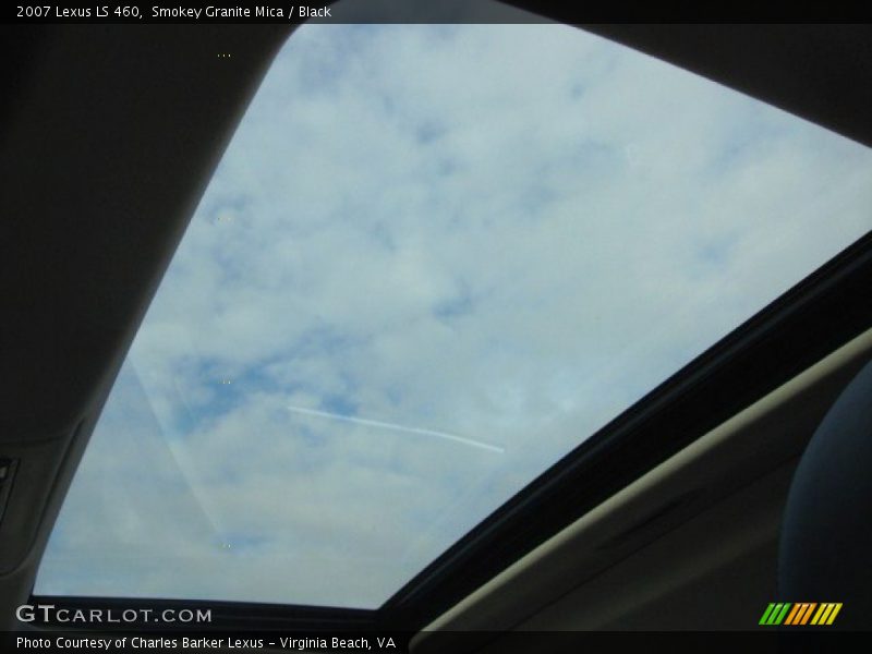 Smokey Granite Mica / Black 2007 Lexus LS 460
