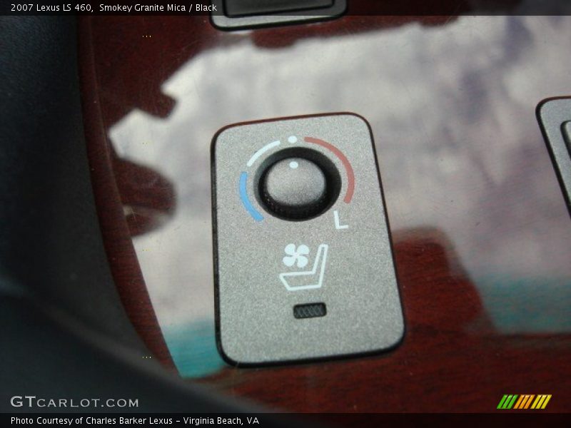Smokey Granite Mica / Black 2007 Lexus LS 460