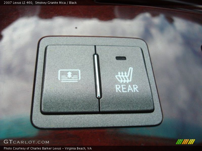 Smokey Granite Mica / Black 2007 Lexus LS 460