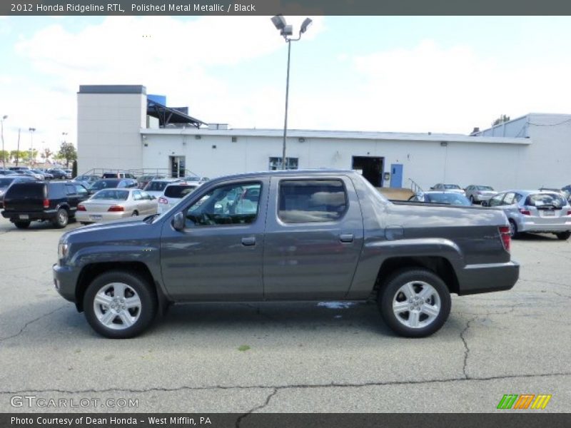 Polished Metal Metallic / Black 2012 Honda Ridgeline RTL