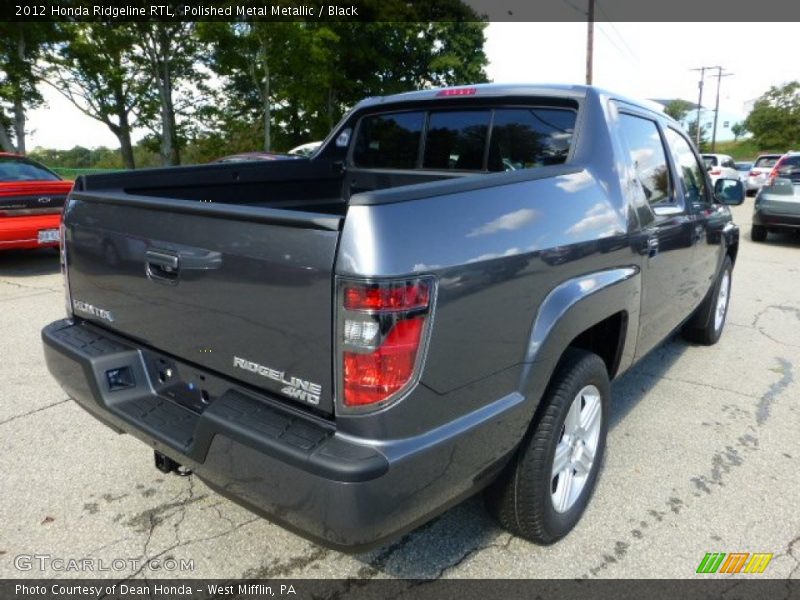 Polished Metal Metallic / Black 2012 Honda Ridgeline RTL