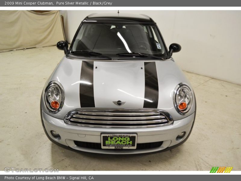 Pure Silver Metallic / Black/Grey 2009 Mini Cooper Clubman