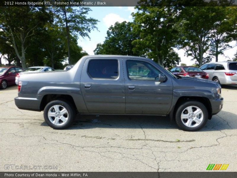 Polished Metal Metallic / Black 2012 Honda Ridgeline RTL