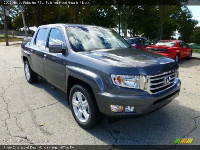 Polished Metal Metallic / Black 2012 Honda Ridgeline RTL