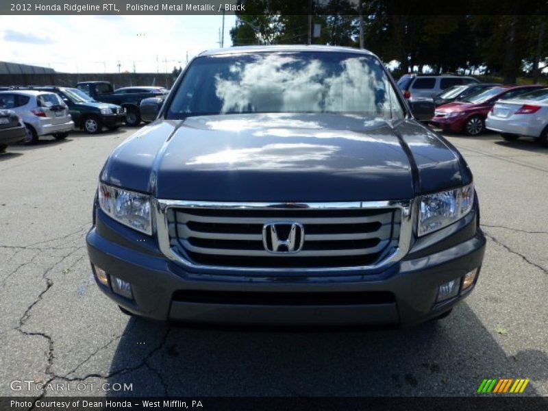 Polished Metal Metallic / Black 2012 Honda Ridgeline RTL