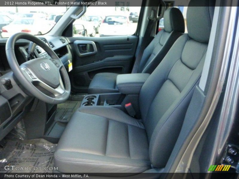 Polished Metal Metallic / Black 2012 Honda Ridgeline RTL