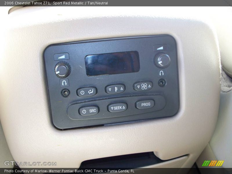 Sport Red Metallic / Tan/Neutral 2006 Chevrolet Tahoe Z71