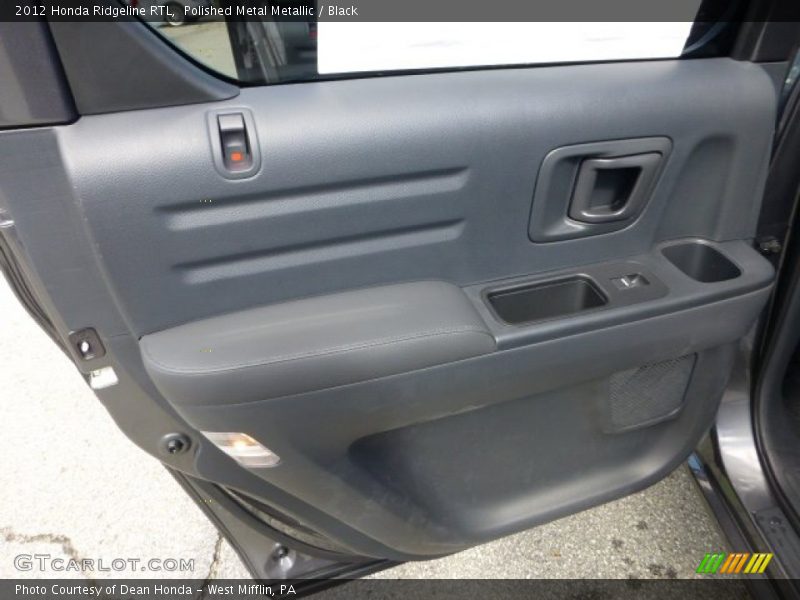 Polished Metal Metallic / Black 2012 Honda Ridgeline RTL