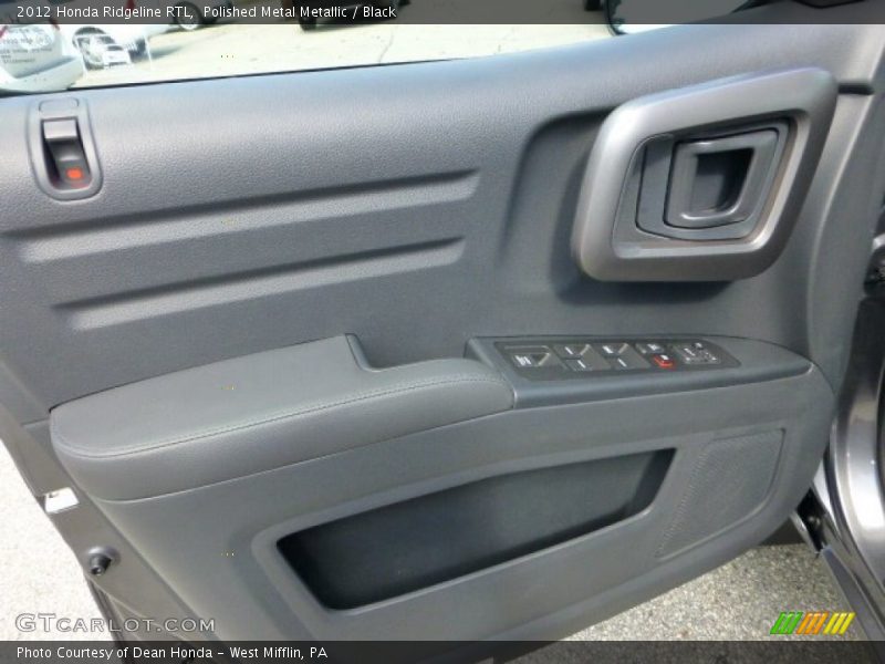 Polished Metal Metallic / Black 2012 Honda Ridgeline RTL