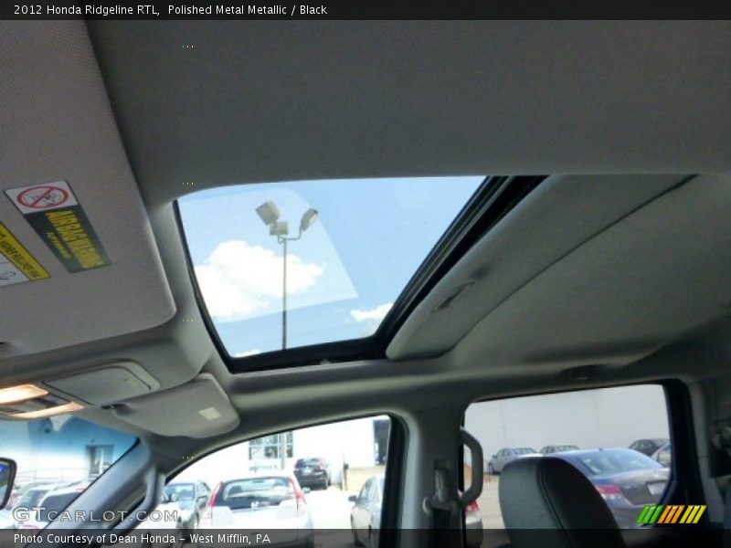 Polished Metal Metallic / Black 2012 Honda Ridgeline RTL