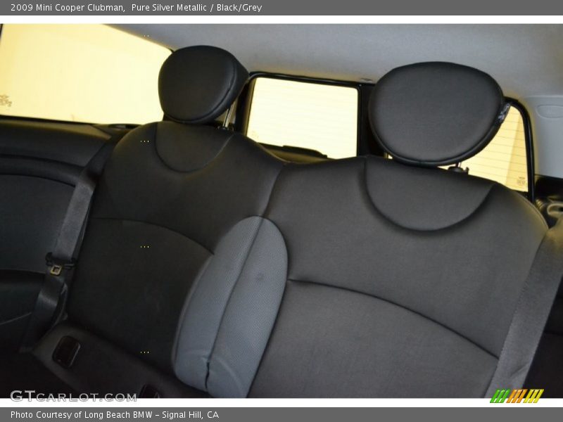 Pure Silver Metallic / Black/Grey 2009 Mini Cooper Clubman