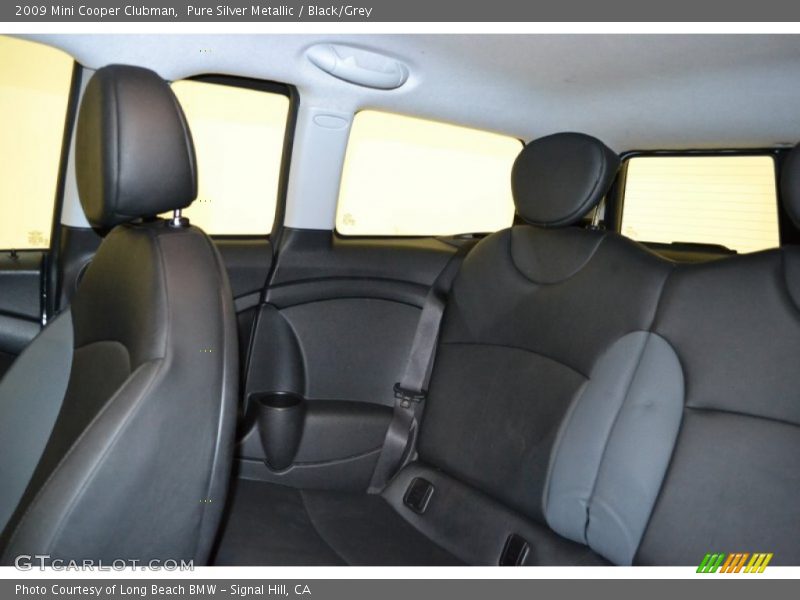 Pure Silver Metallic / Black/Grey 2009 Mini Cooper Clubman