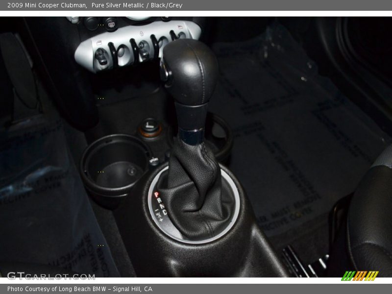 Pure Silver Metallic / Black/Grey 2009 Mini Cooper Clubman