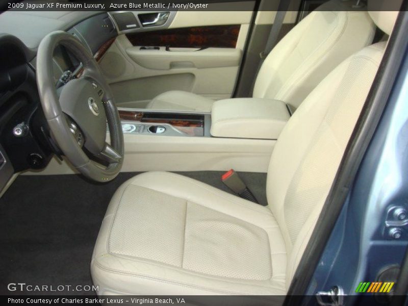 Front Seat of 2009 XF Premium Luxury