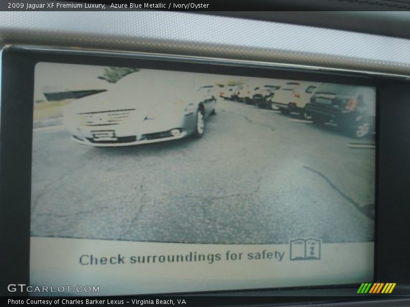 Azure Blue Metallic / Ivory/Oyster 2009 Jaguar XF Premium Luxury