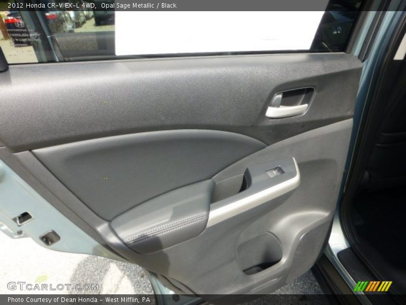 Opal Sage Metallic / Black 2012 Honda CR-V EX-L 4WD