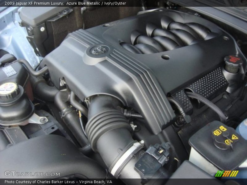  2009 XF Premium Luxury Engine - 4.2 Liter DOHC 32-Valve VVT V8