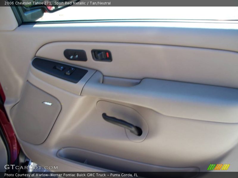 Sport Red Metallic / Tan/Neutral 2006 Chevrolet Tahoe Z71