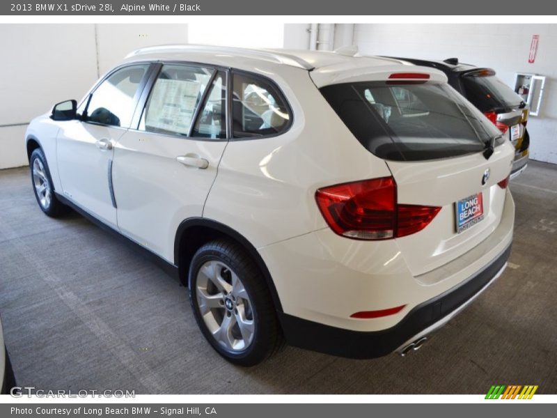 Alpine White / Black 2013 BMW X1 sDrive 28i