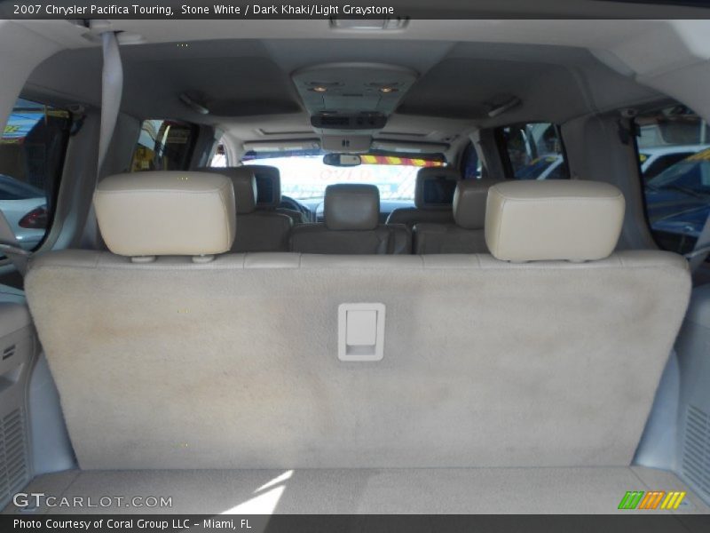 Stone White / Dark Khaki/Light Graystone 2007 Chrysler Pacifica Touring
