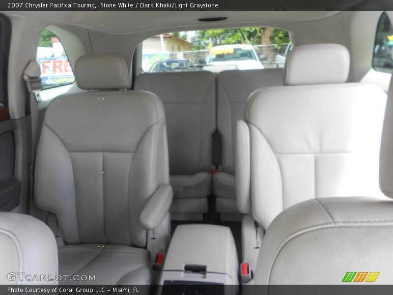 Stone White / Dark Khaki/Light Graystone 2007 Chrysler Pacifica Touring