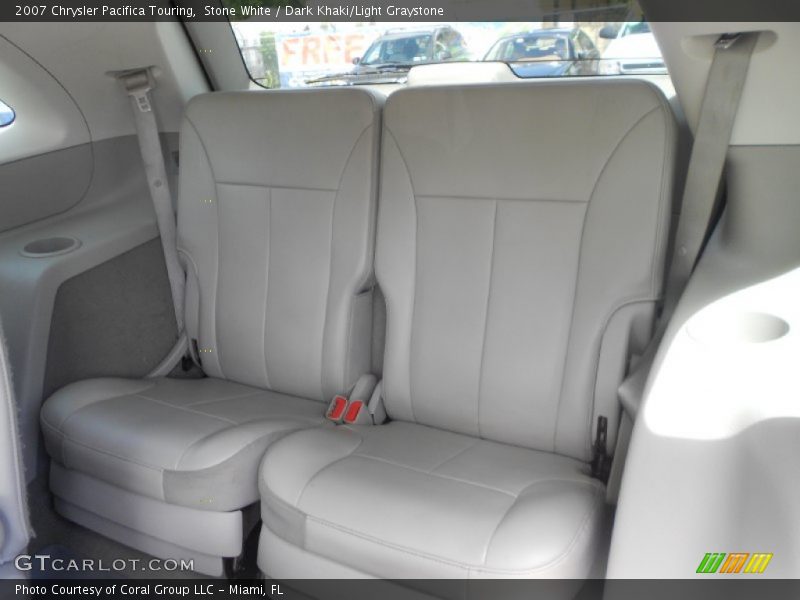 Stone White / Dark Khaki/Light Graystone 2007 Chrysler Pacifica Touring