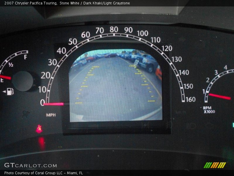 Stone White / Dark Khaki/Light Graystone 2007 Chrysler Pacifica Touring
