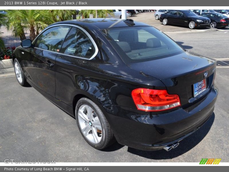 Jet Black / Black 2013 BMW 1 Series 128i Coupe