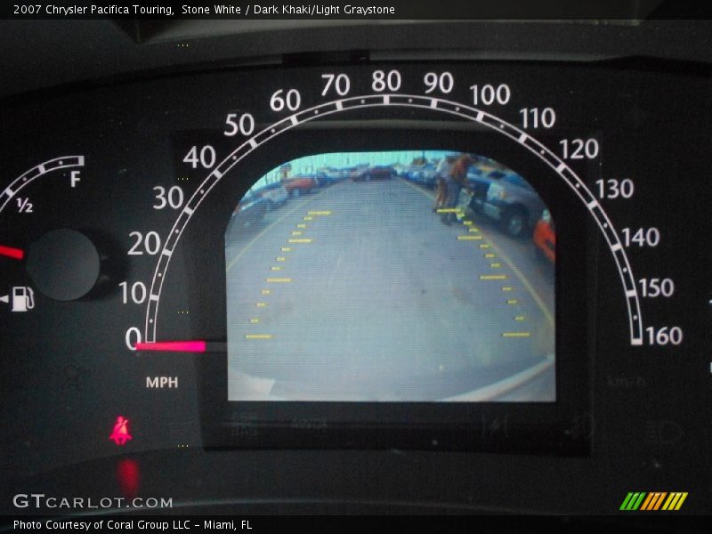 Stone White / Dark Khaki/Light Graystone 2007 Chrysler Pacifica Touring