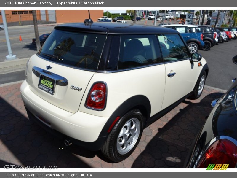 Pepper White / Carbon Black 2013 Mini Cooper Hardtop