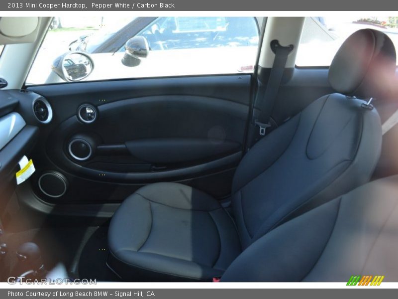 Pepper White / Carbon Black 2013 Mini Cooper Hardtop