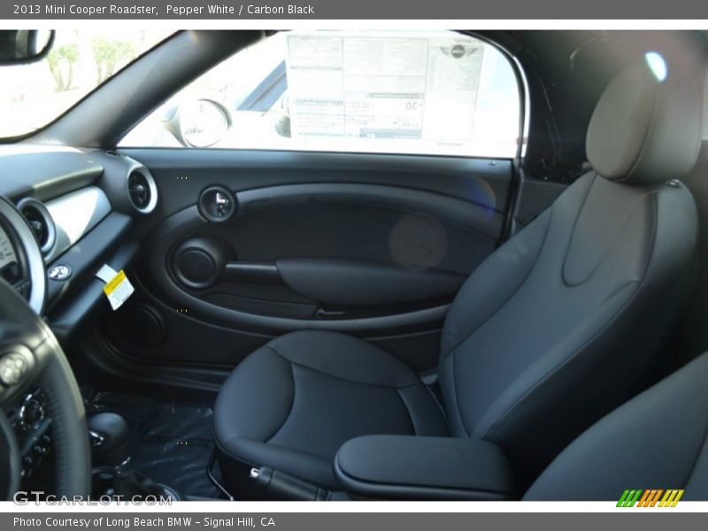 Pepper White / Carbon Black 2013 Mini Cooper Roadster