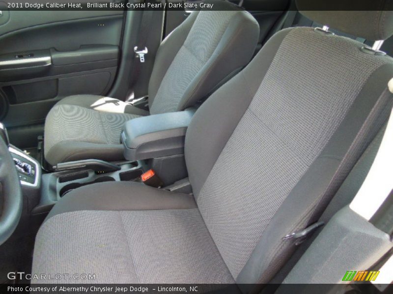 Brilliant Black Crystal Pearl / Dark Slate Gray 2011 Dodge Caliber Heat
