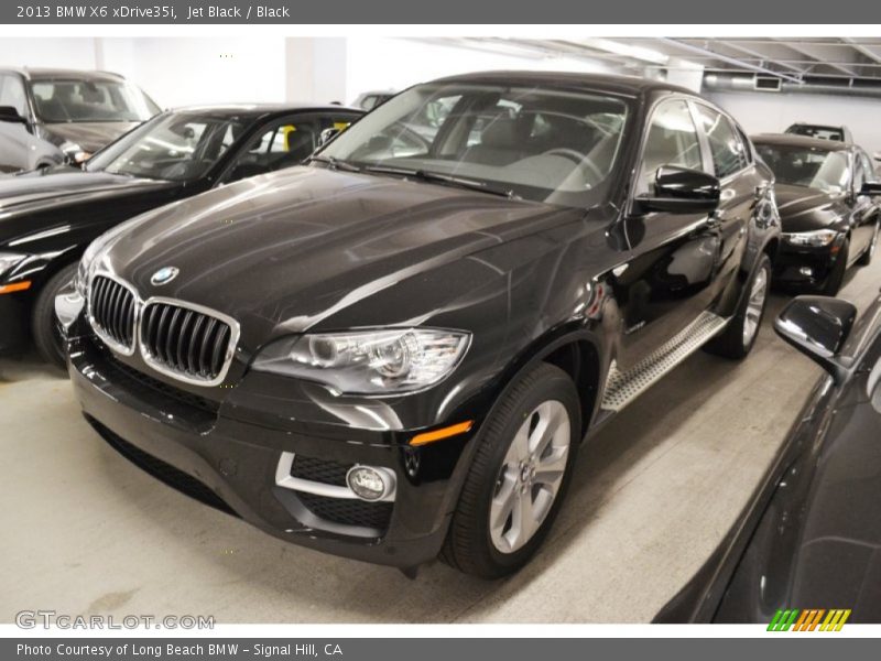 Jet Black / Black 2013 BMW X6 xDrive35i