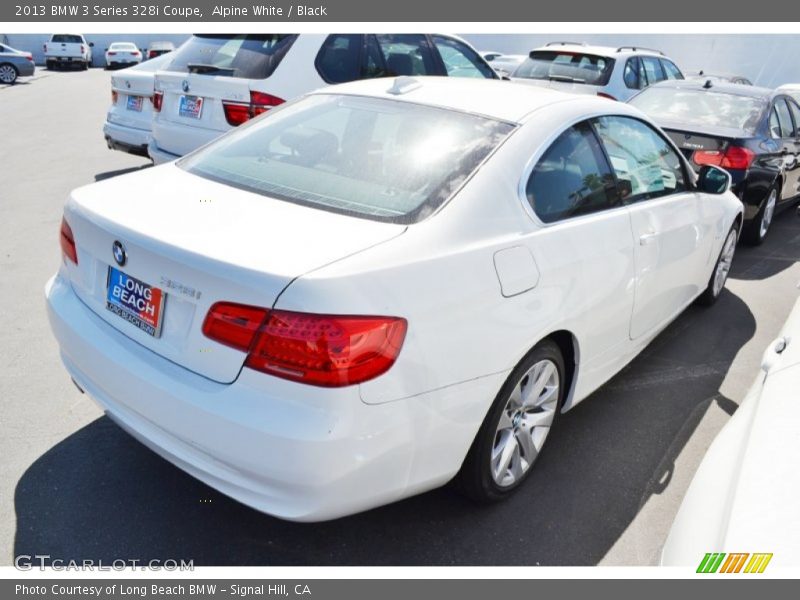 Alpine White / Black 2013 BMW 3 Series 328i Coupe