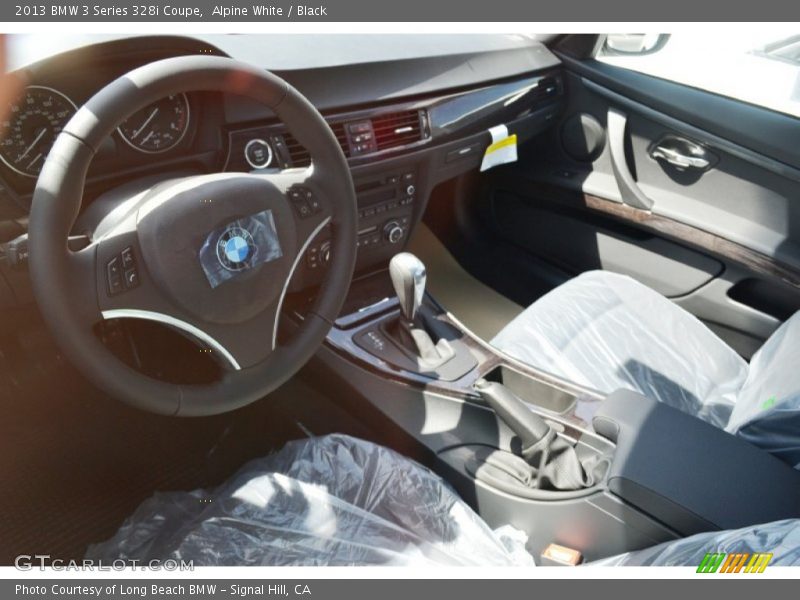 Alpine White / Black 2013 BMW 3 Series 328i Coupe