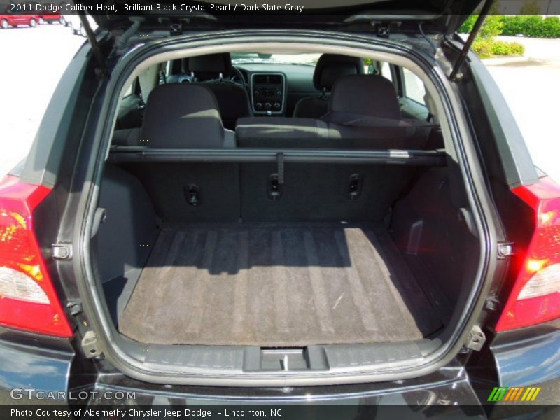 Brilliant Black Crystal Pearl / Dark Slate Gray 2011 Dodge Caliber Heat