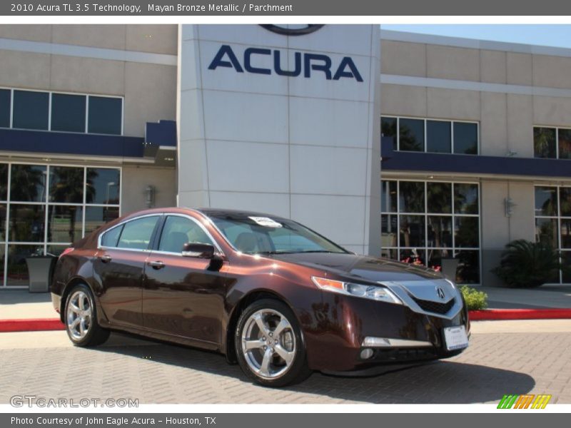 Mayan Bronze Metallic / Parchment 2010 Acura TL 3.5 Technology