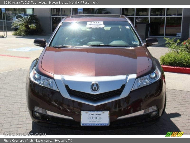 Mayan Bronze Metallic / Parchment 2010 Acura TL 3.5 Technology
