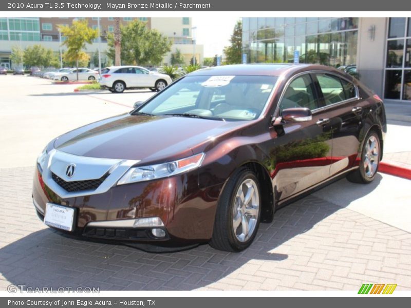 Mayan Bronze Metallic / Parchment 2010 Acura TL 3.5 Technology