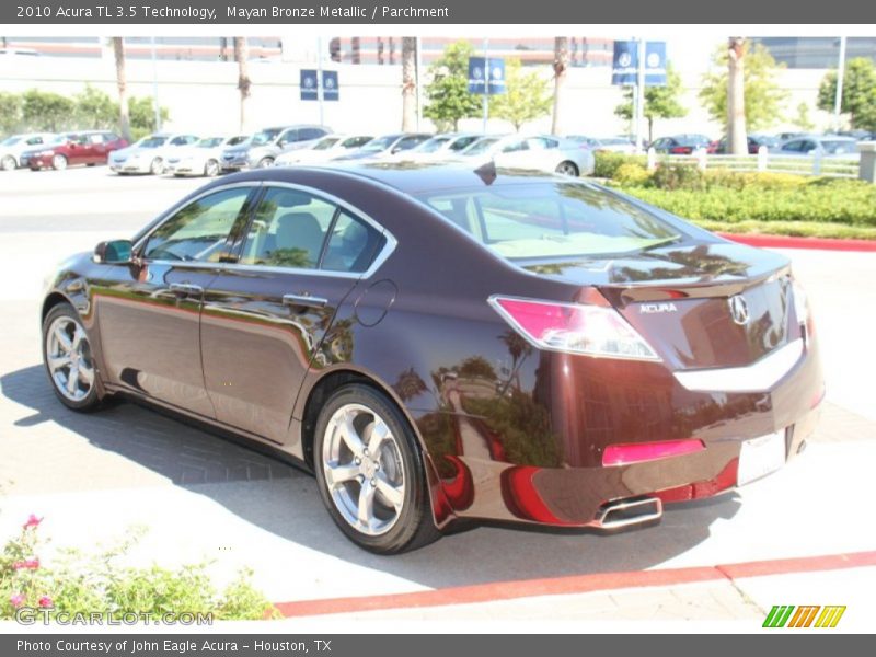Mayan Bronze Metallic / Parchment 2010 Acura TL 3.5 Technology