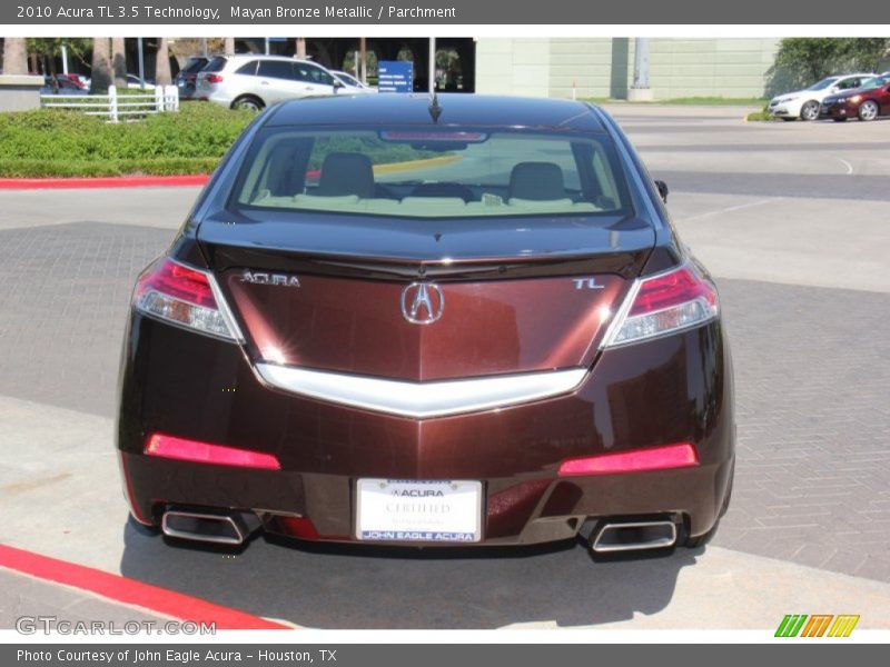 Mayan Bronze Metallic / Parchment 2010 Acura TL 3.5 Technology